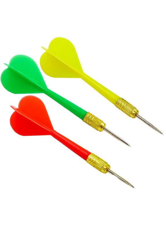 Дротики для хорошей игры в дартс каплевидные 3шт (латунь, пластик, вес 6г) (BL-3008) Baili (357206509)