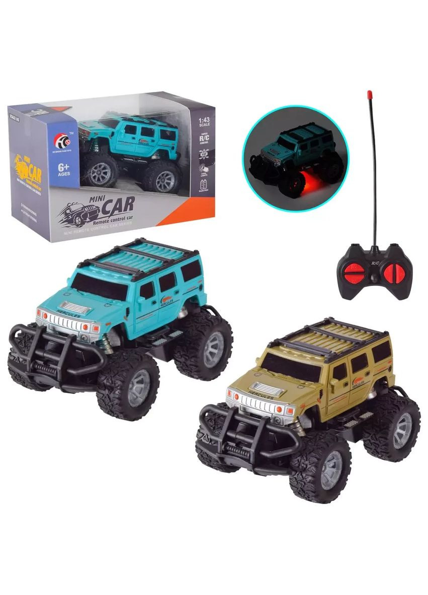 Игрушка машина на радиоуправлении джип HSY664-106 на батарейках, в коробке 16*11,5*10см No Brand (362436978)