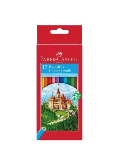 Карандаш Faber-Castell Замок та лицарі, 12 кольорів (120112) (401195961)