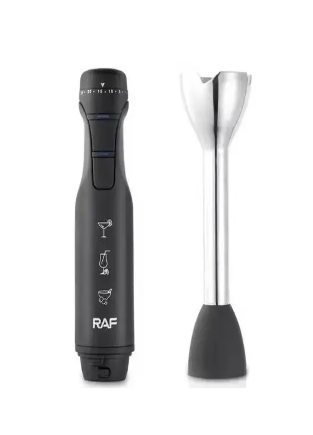 Занурювальний блендер R.780 ручний 7 швидкостей 1500 Вт RAF (322720392)