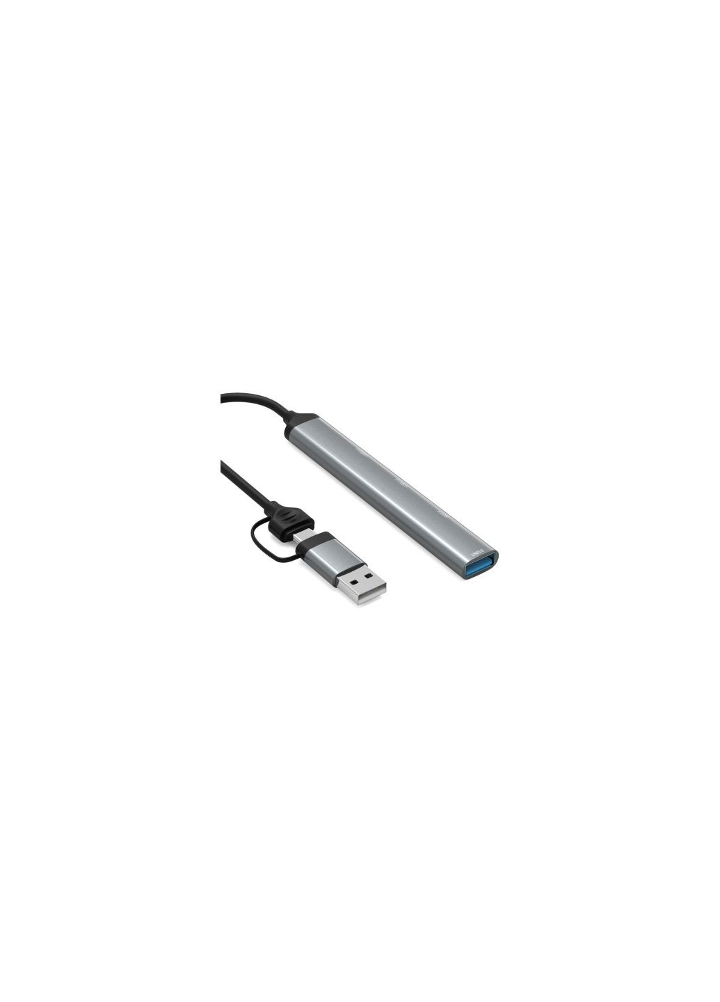 Концентратор 5-in-1 USB Type-C/Type-A to 1хUSB3.0, 2xUSB 2.0, card-reader SD/MicroSD (DM-UH-514) Dynamode 5-in-1 USB Type-C/Type-A to 1хUSB3.0, 2xUSB 2.0, c (366658669)