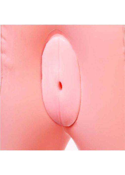 Реалістична секс-лялька Анжеліка з вібрацією тілесного кольору з анальним отвором No Brand (366888171)