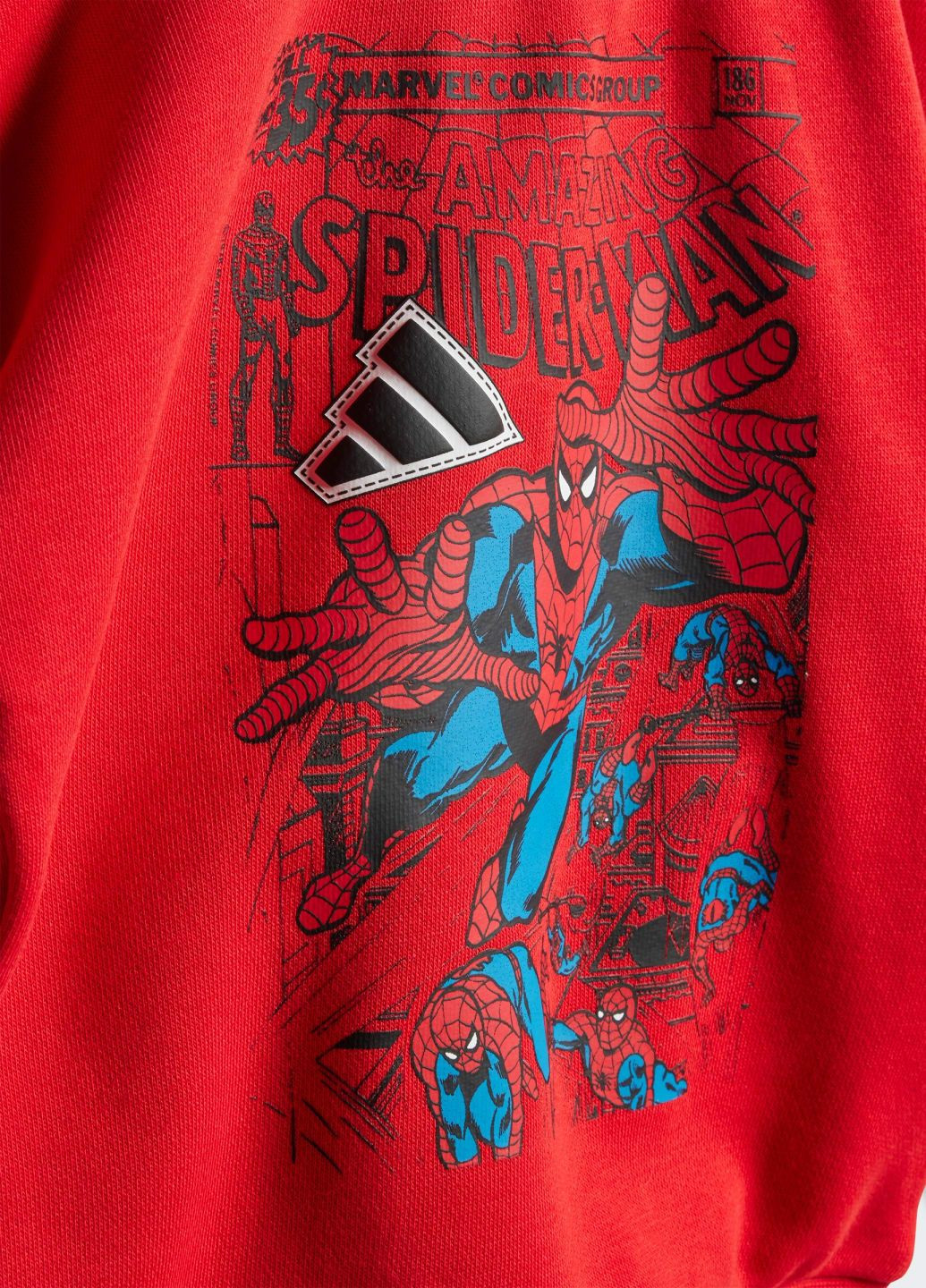 Комплект: світшот і штани Marvel Spider-Man Kids adidas (355888528)