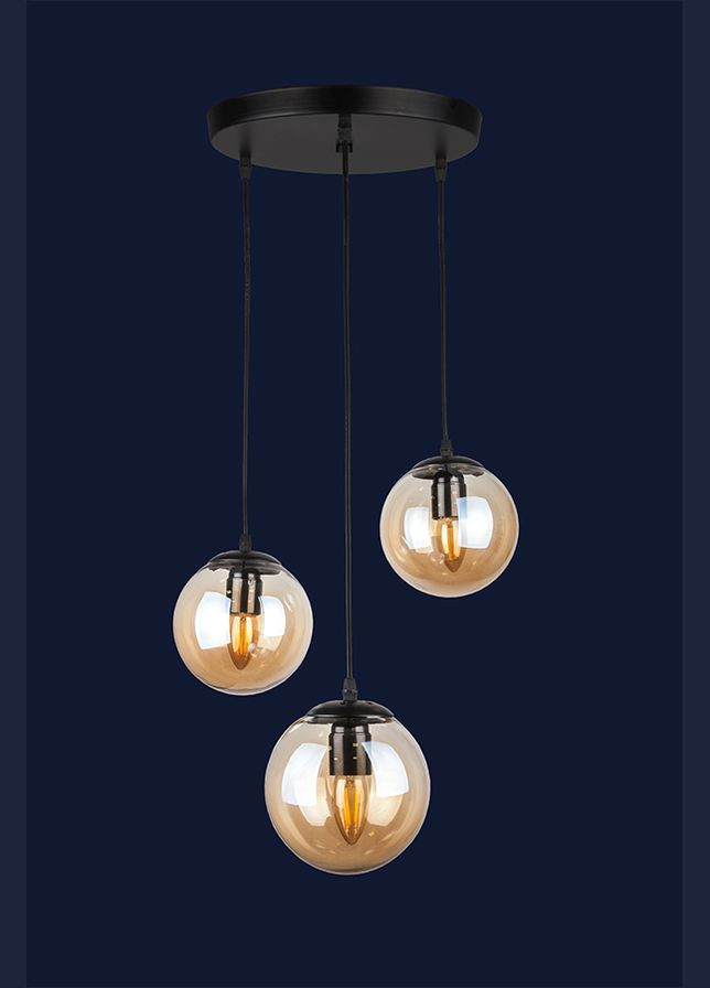 Подвесной светильник 756PR150F3 BK+BR (300) (LVS2428) Levistella (305758131)