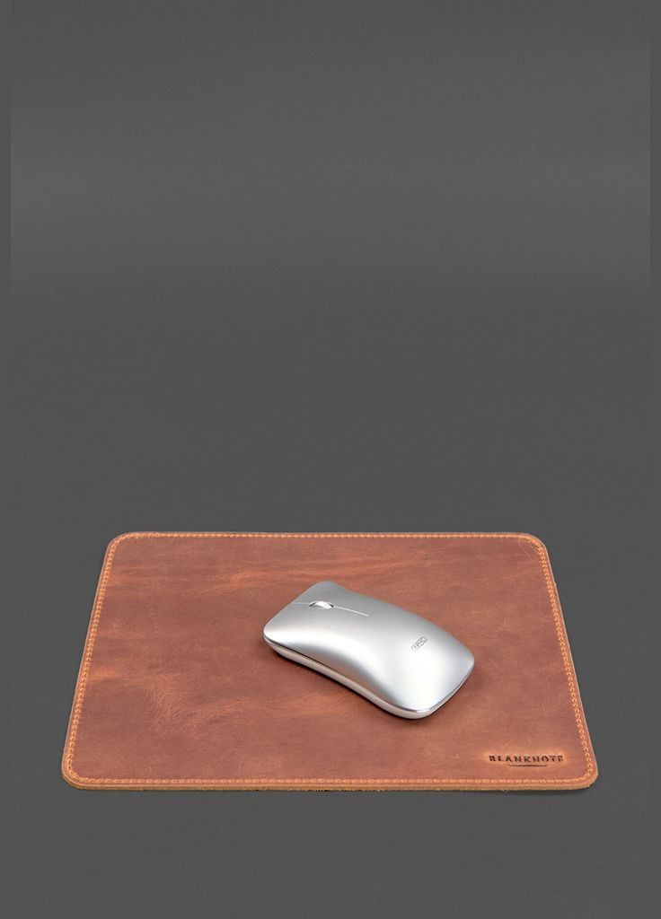 Шкіряний настільний набір 1.3 світло-коричневий Crazy Horse з ефектом Pull Up (A-028767) BlankNote (330144484)