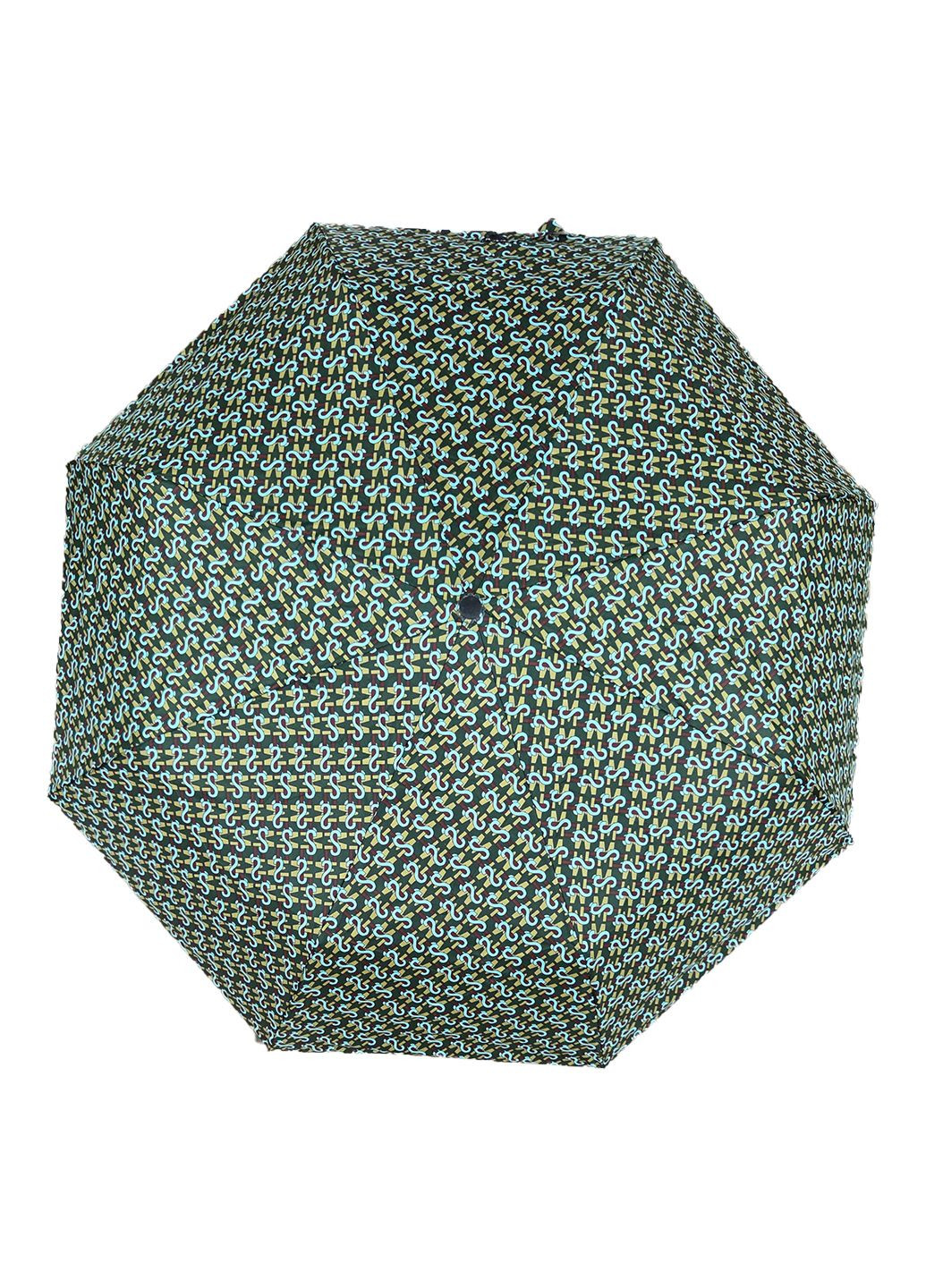 Зелена парасолька жіноча автомат RST середня система антивітер (350198967)