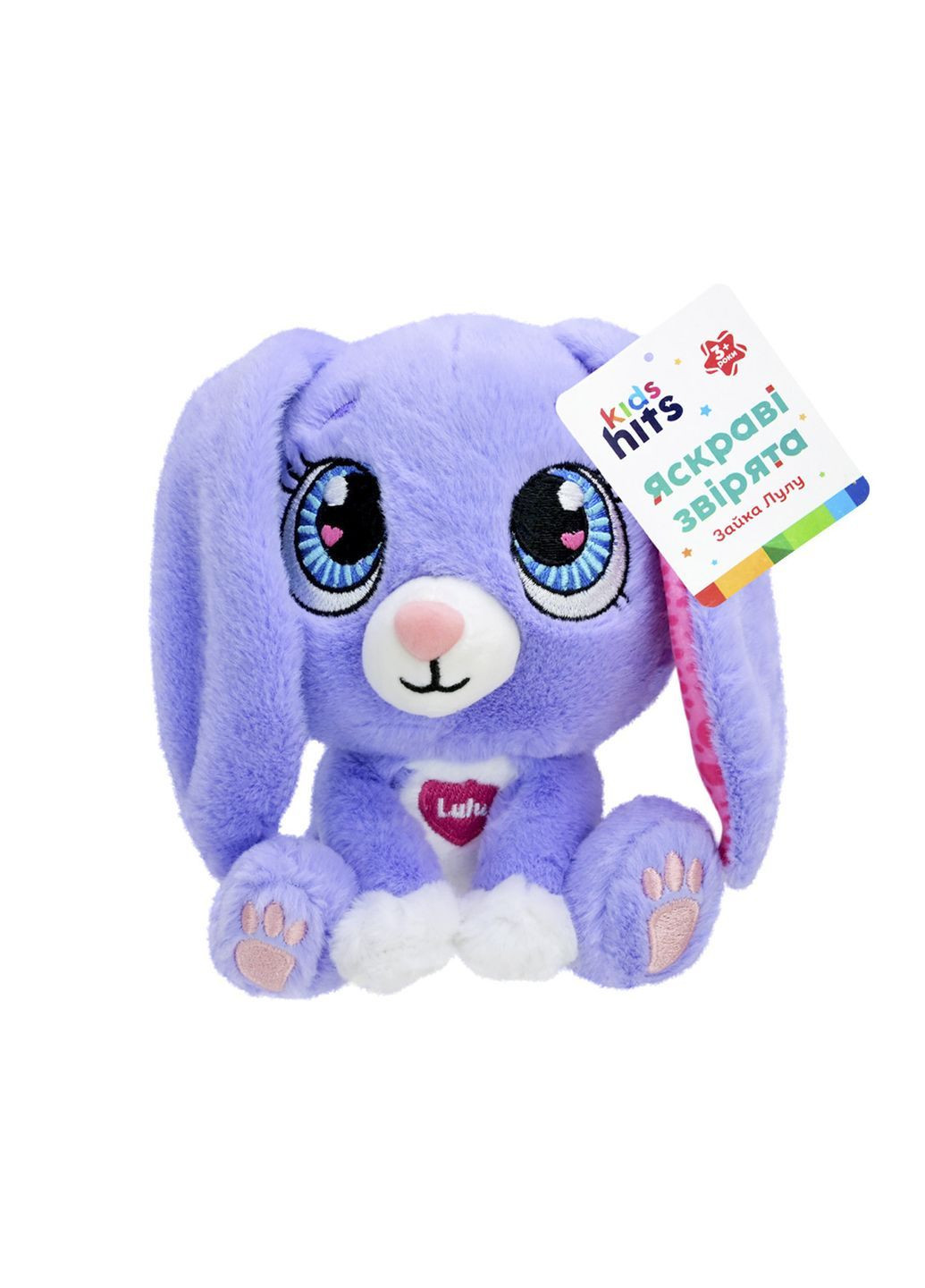 М'яка іграшка KidsHits Brightmals Зайка Lulu колір різнокольоровий CB-00285902 Kids Hits (362413474)
