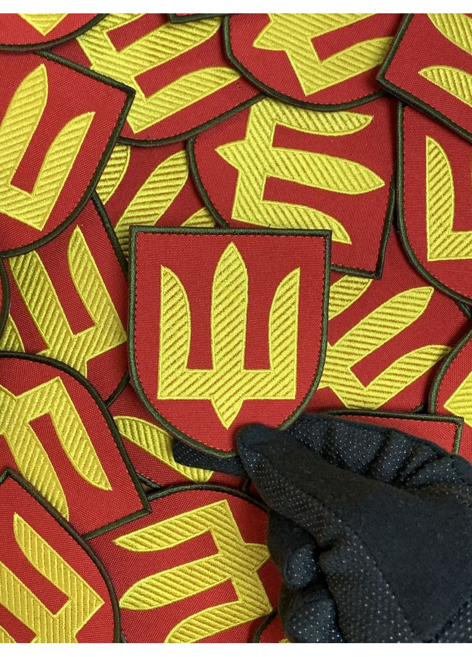 Шеврон Ракетні війська та артилерія ЗСУ (Форма щит. На липучці) Розмір 8x7см No Brand (369924818)