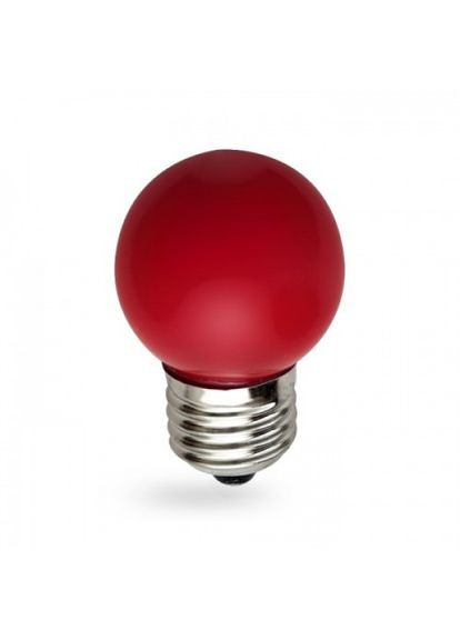 Светодиодная декоративная лампа LED LB-37 1W E27 красная (25116) Feron (305756211)