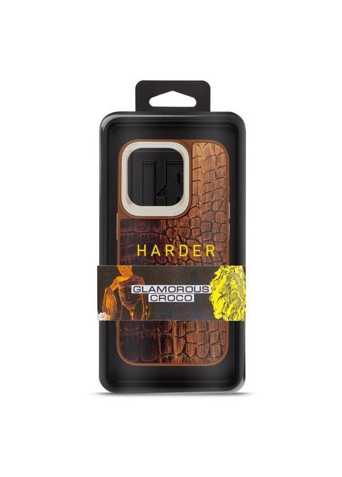Чохол до мобільного телефона (ARM76764) Harder Glamorous Croco Apple iPhone 15 Pro Magma (326592160)