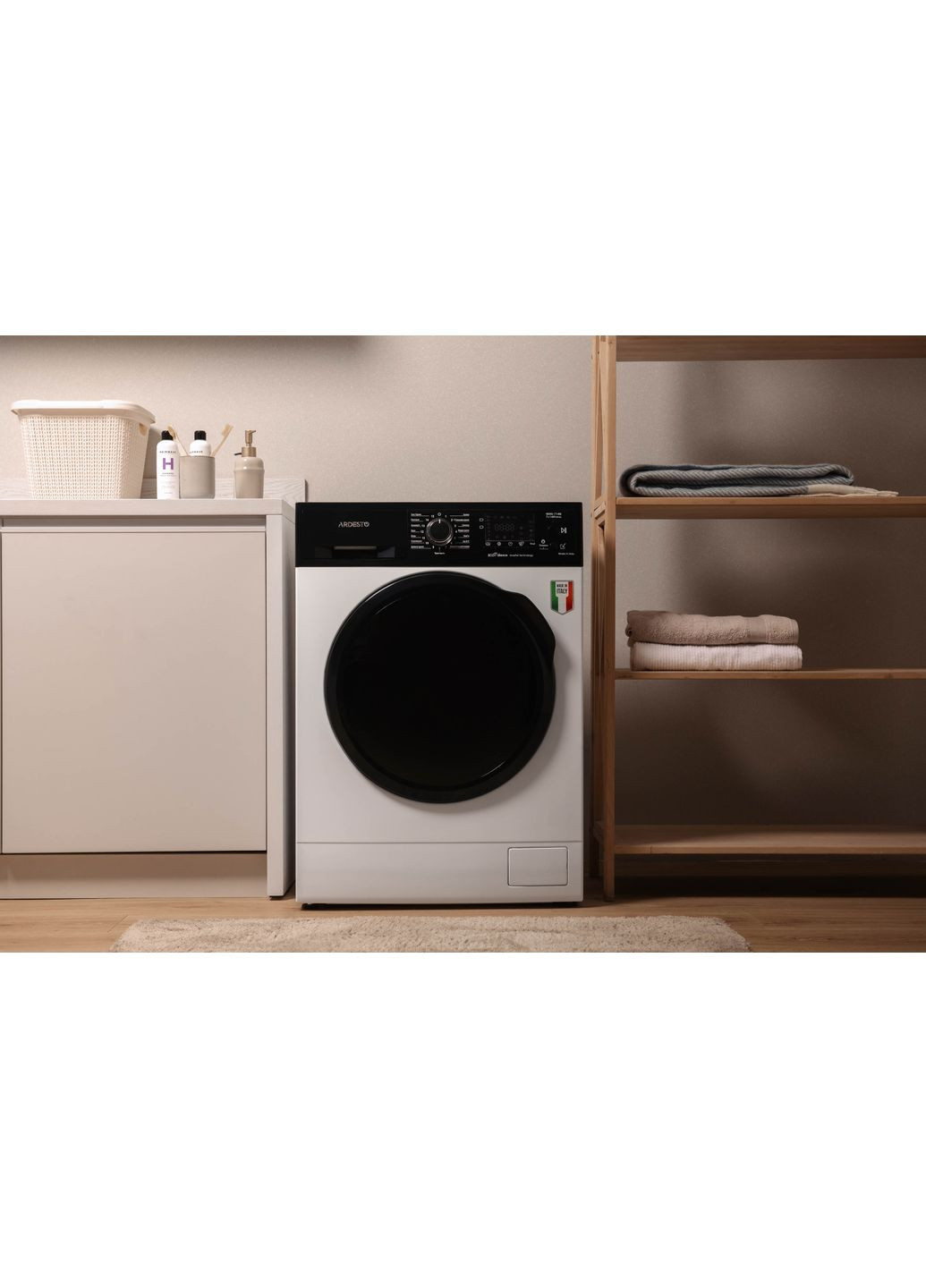 Пральна машина WMI-7140 фронтальна Bianco Vero, 7кг, 1400, А+++, 45см, дисплей, інвертор, Ardesto (364275172)