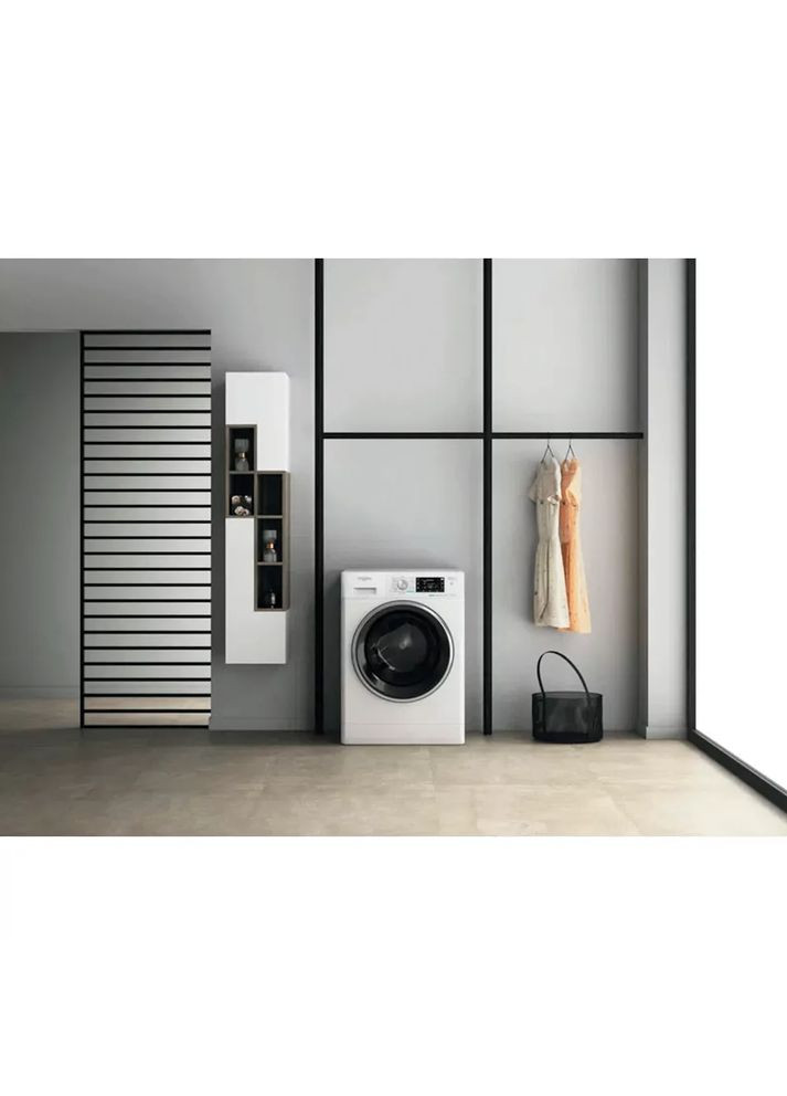 Прально-сушильна машина фронтальна, 11(7)кг, 1600, A, 60см, дисплей, пара, інвертор, WHIRLPOOL (314776618)