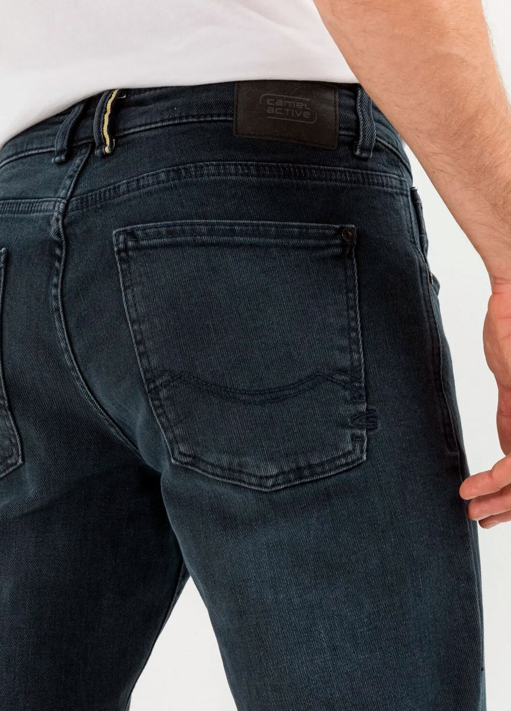 Чоловічі темно-сині джинси прямого крою Camel Active 488375-9D62-47 (330478060)