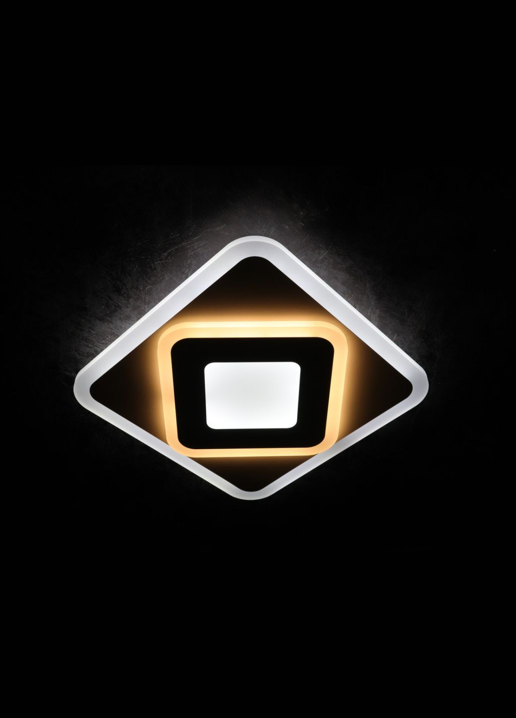 Сучасний квадратний світильник стельовий LED для кімнати кухні ванної 25127 Білий 4х30х30 см. Sunnysky (364770626)