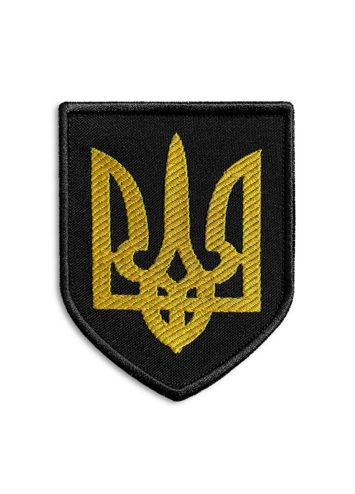 Шеврон на липучці Герб України 8х10 см IDEIA (278134394)