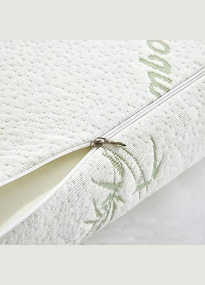 Ортопедическая подушка для сна с эффектом памяти Memory Foam. Наволочка с Бамбуковой ткани No Brand (311949346)