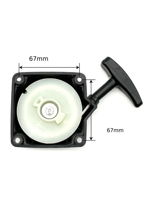 Стартер бабочка ( 2 зацепа ) бензокосы + ответная часть (NOKER) Амарон (364964469)