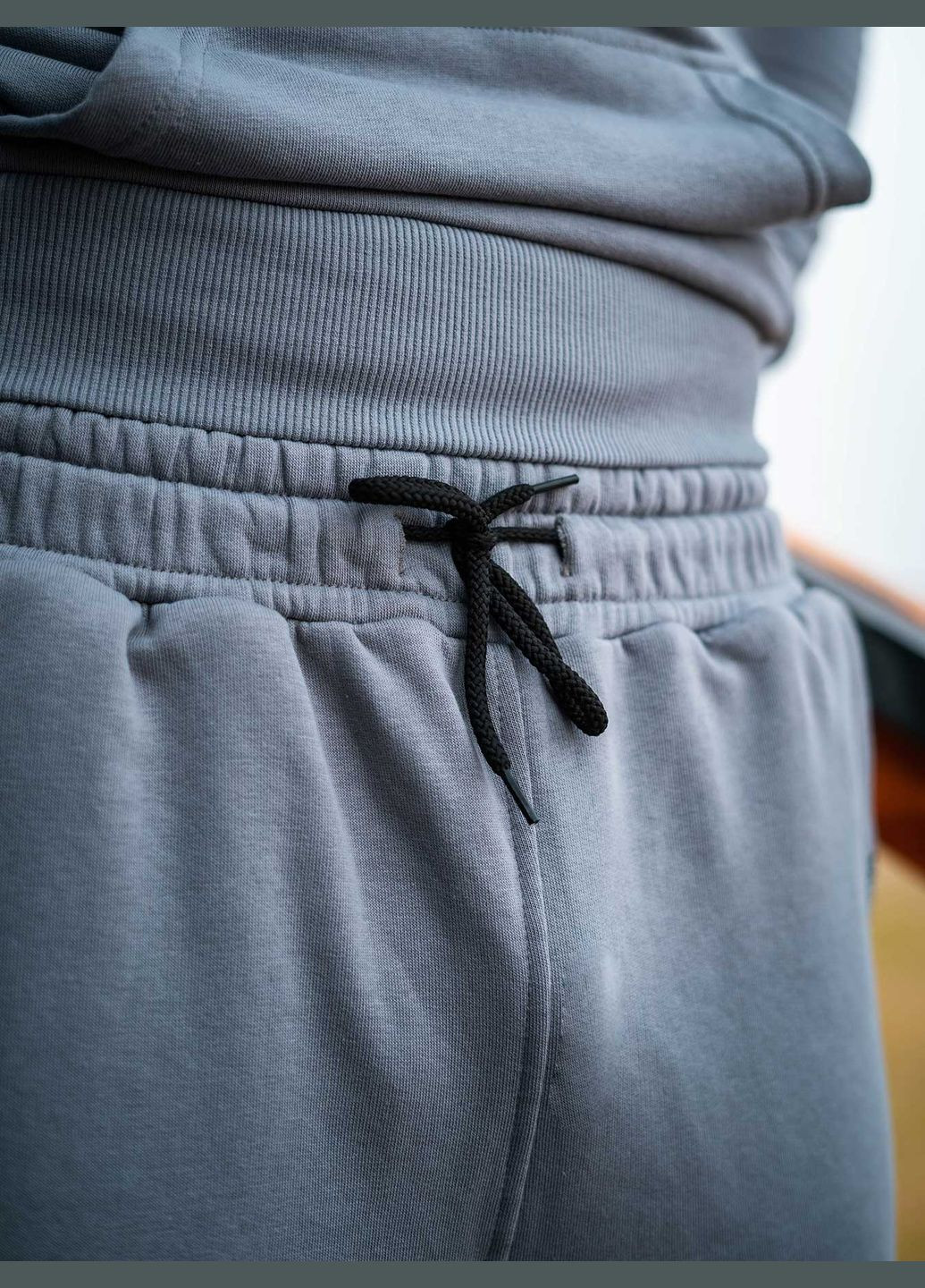 Серые спортивные демисезонные джоггеры брюки Custom Wear