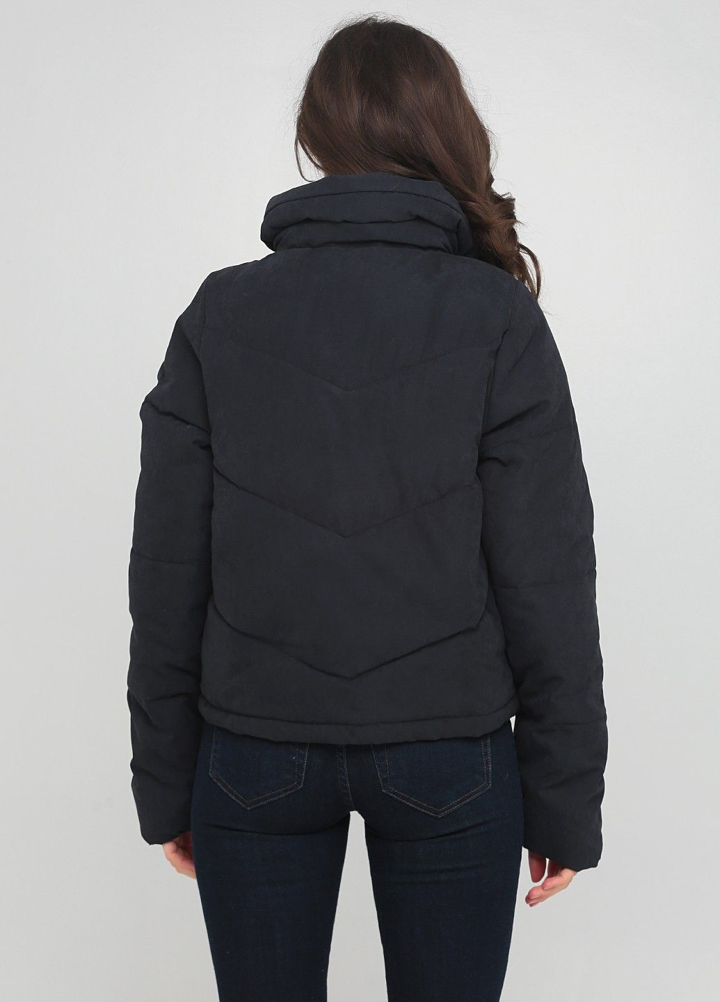 Чорна демісезонна куртка af9101w Abercrombie & Fitch