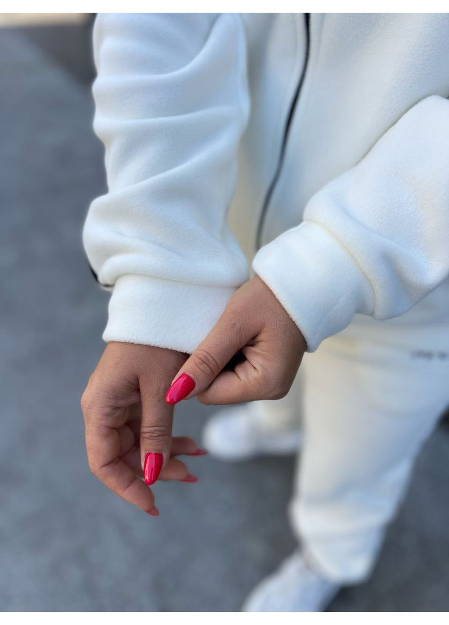 Костюм Muse фліс Турецький,штани Джогери та кофта на блискавці вільного крою Україна (362621701)