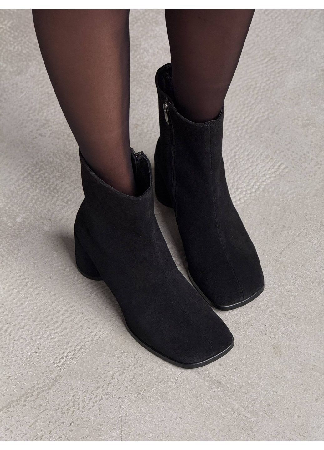 Чорні демісезонна демісезонні анатомічні ботильйони Helen