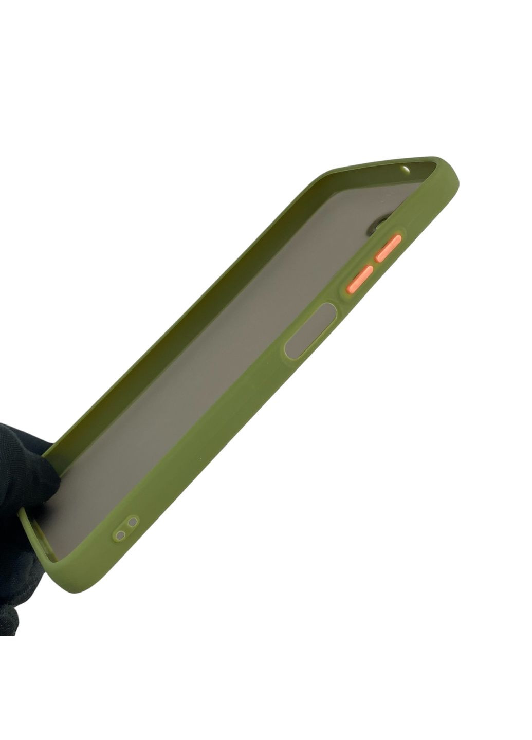 Чехол для телефона Galaxy A05S (SM-A057) с высокими бортами с защитой камеры на самсунг а05с зеленый Samsung (366386092)