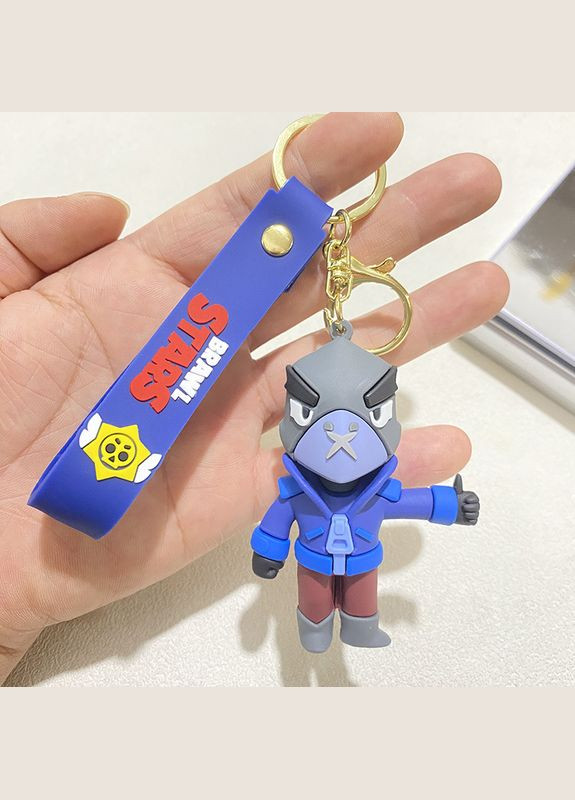 Брелок Бравл Старс Brawl Stars Crow ворон фігурка іграшка для ключів, рюкзака, сумки 8,2 см Shantou (306743512)