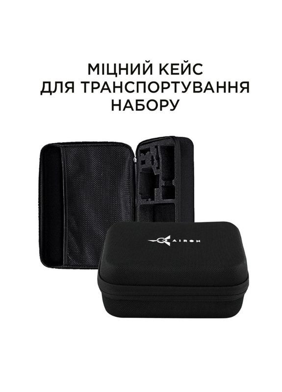 Екшн-камера ProCam 7 Black набір блогера 12 в 1 (4822356754790) Airon (325402642)