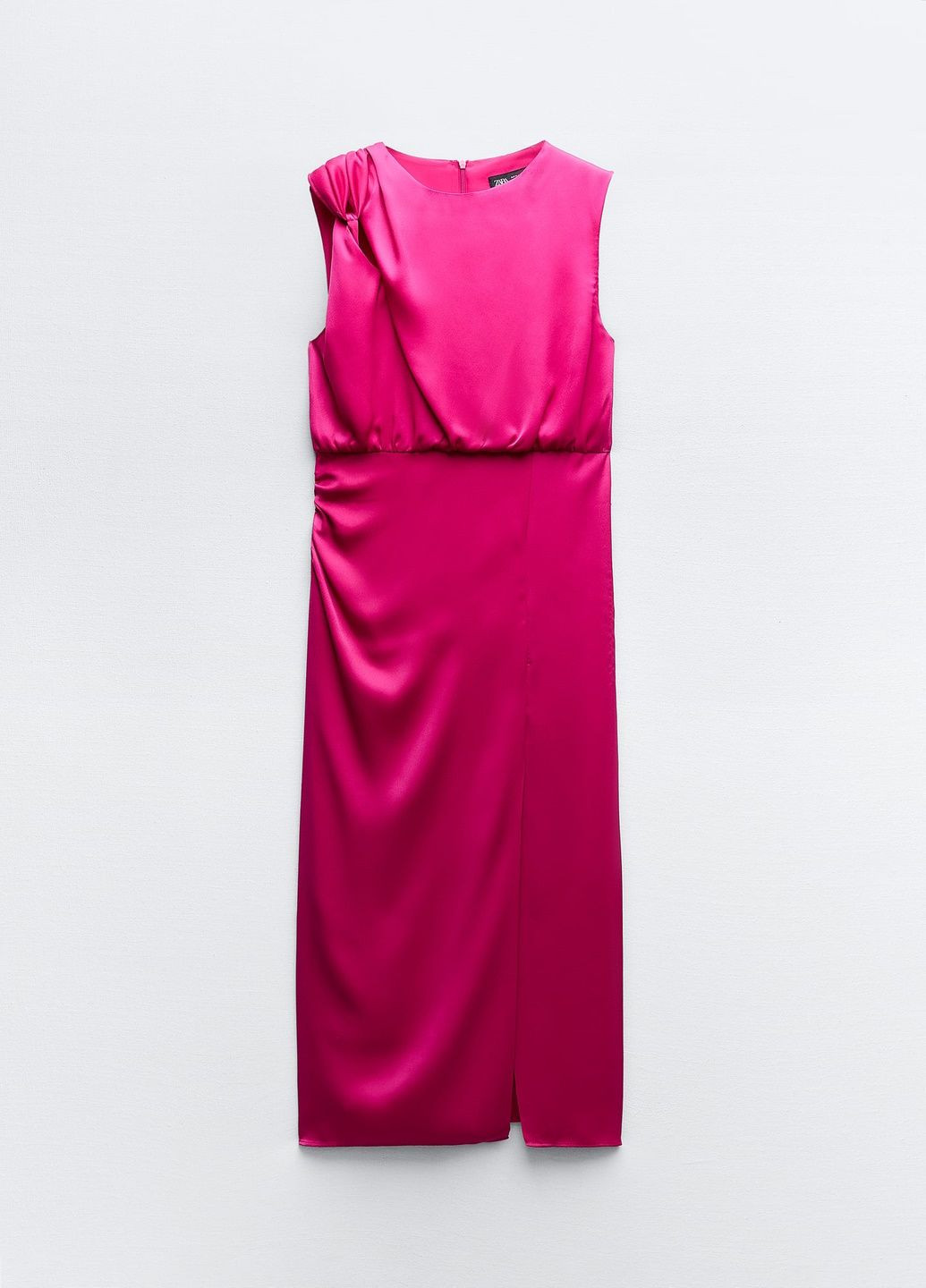 Рожева святковий сукня Zara однотонна