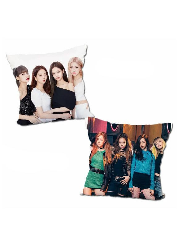 Подушка k-pop BLACKPINK двостороння 25х25 см (y0001) No Brand (326996472)