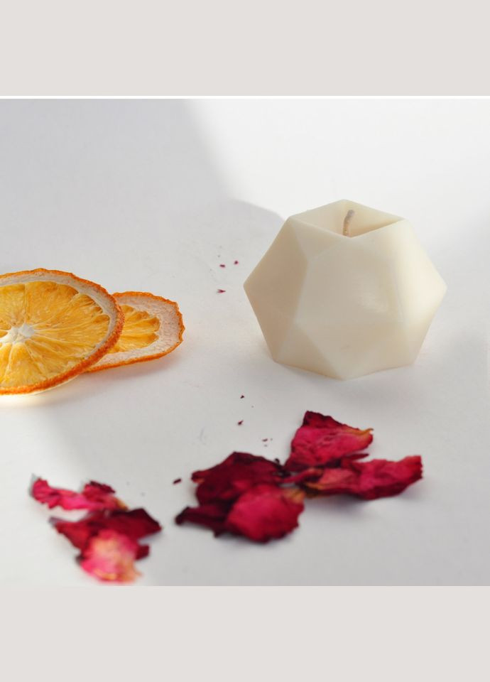 Ароматична свічка із соєвого воску "Geometry" SP2325, 90 г Spokiy (322948831)