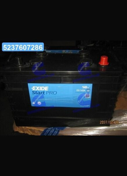 Аккумулятор 145Ah-12v Start PRO (360х253х240),R,EN1000 EG145A Exide (366115082)