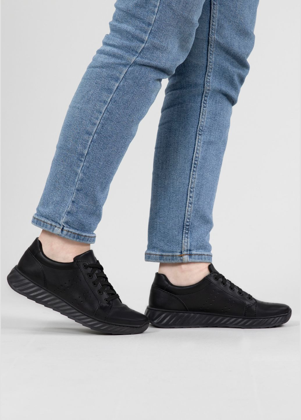 Кроссовки женские на лето черные (АС 21 черные) Kluchkovskyy чёрные лето (326398296)