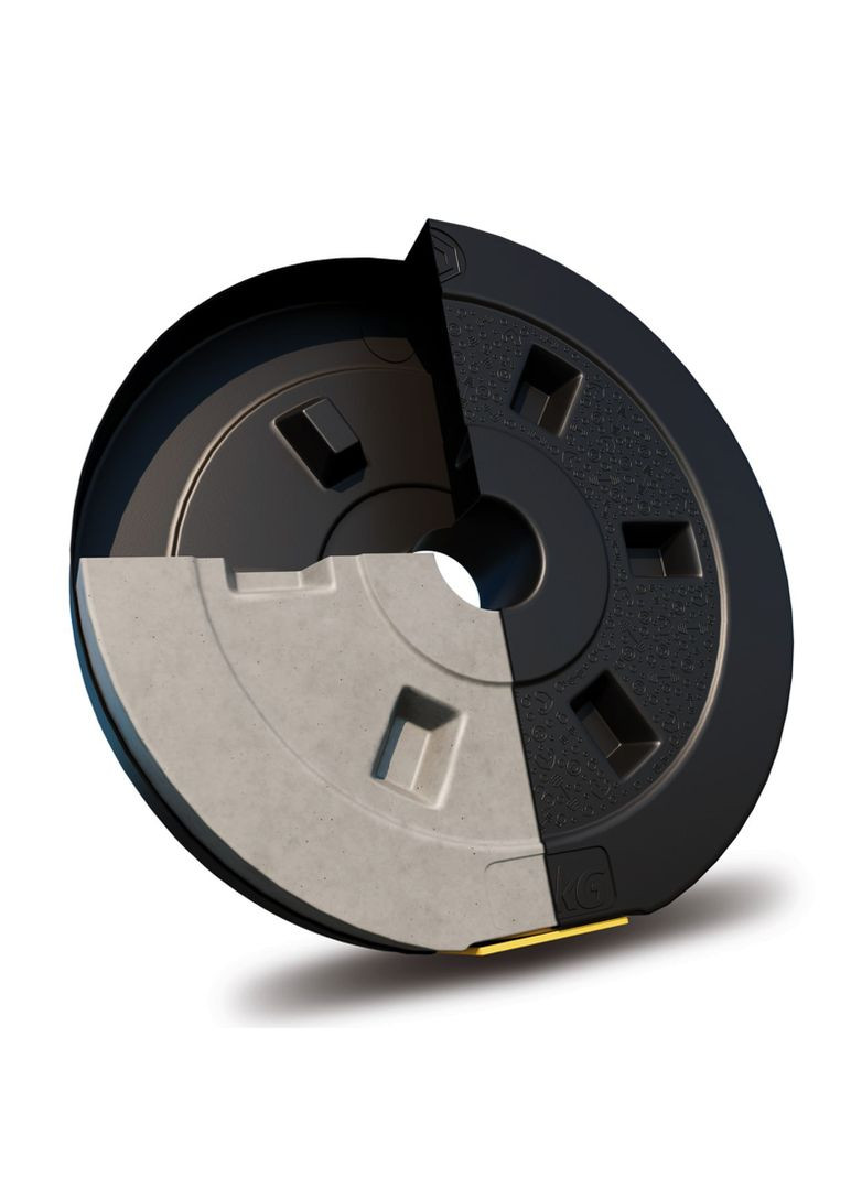 Набор со штангой и гантелями PowerPro 92кг (гриф 218см) Besport (365437341)