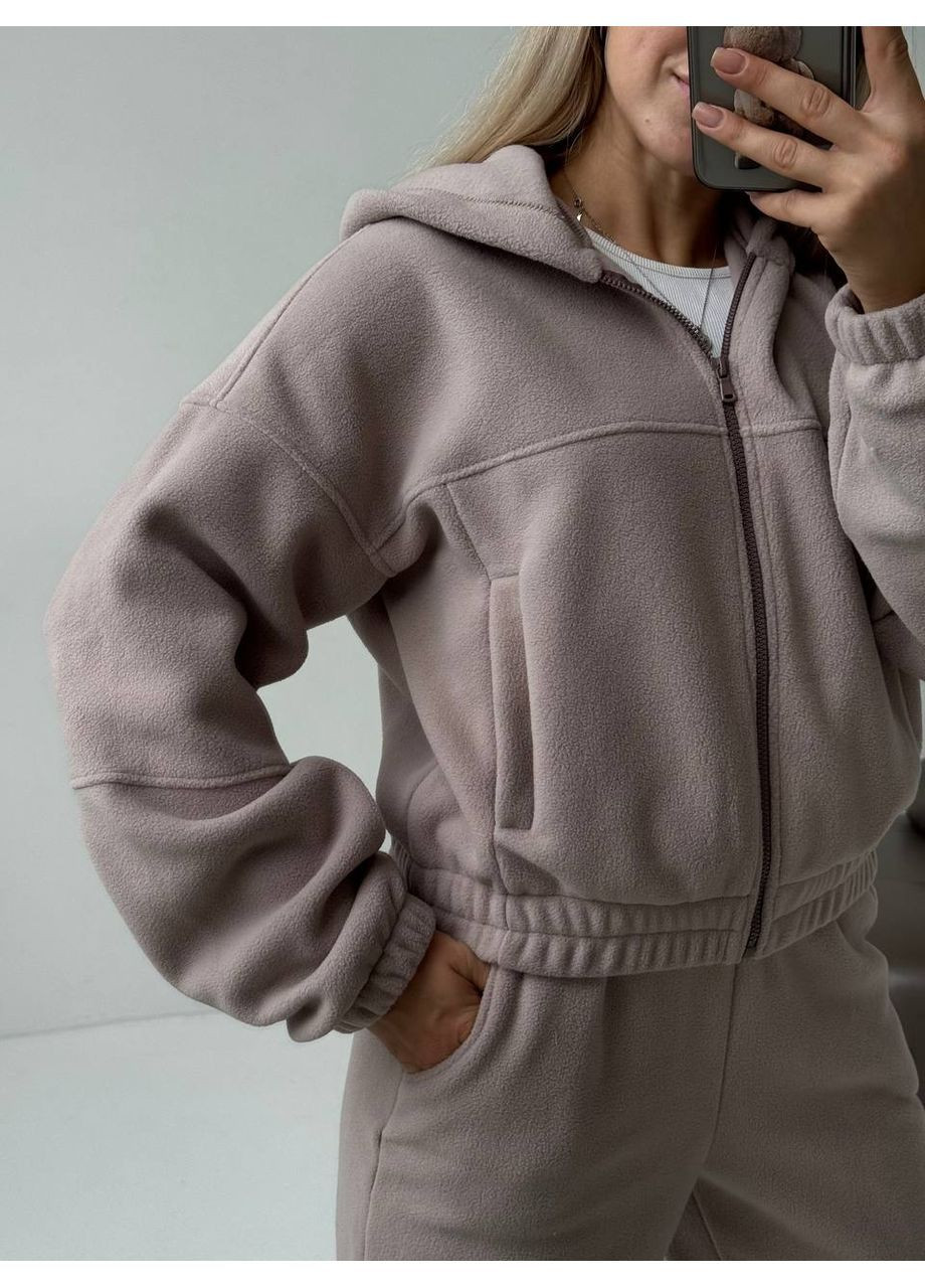 Жіночий флісовий спортивний костюм FINO Mode (366081908)