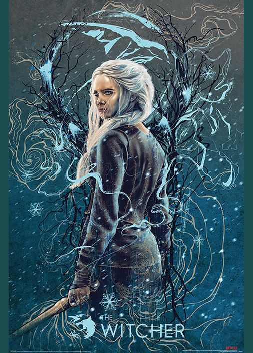 Постер плакат "Ведьмак (Ласточка Цири)" 61x91.5см (ps-103241) Pyramid International (334326074)