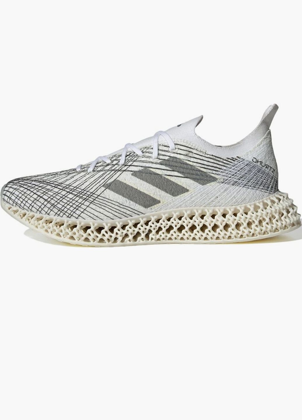 Білі кросівки чоловічі 4dfwd x strung running shoes white id8892 adidas