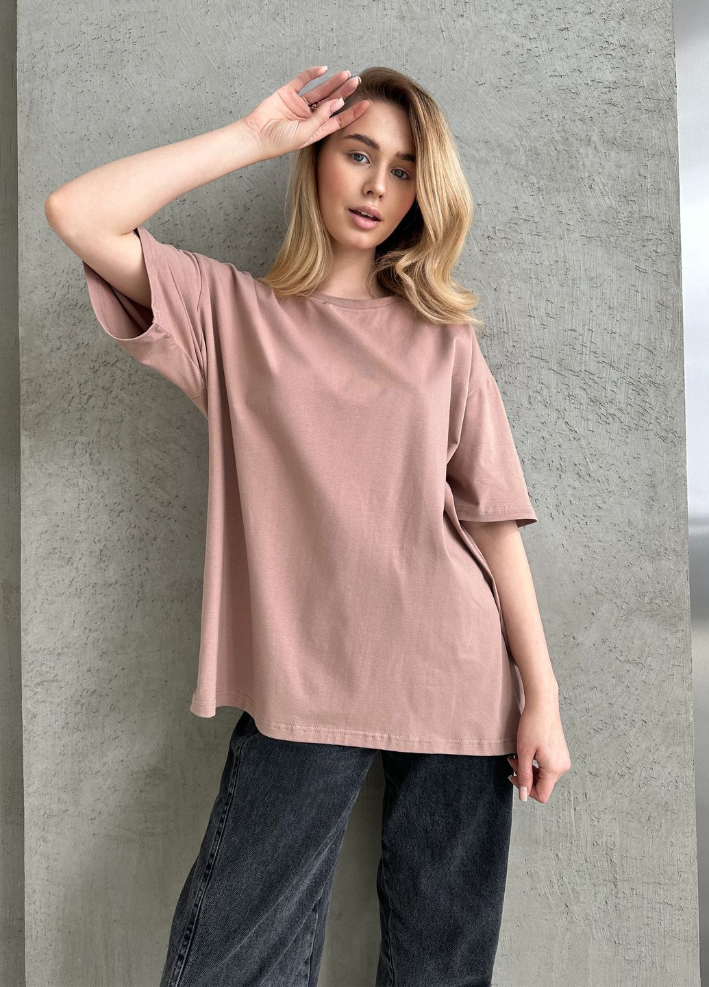 Оверсайз футболка жіноча No Brand - (322774326)