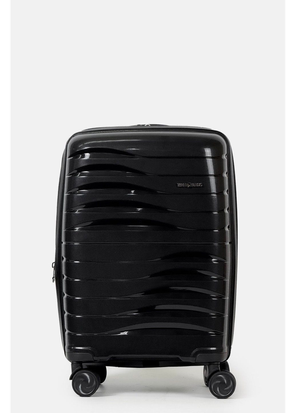 Маленький пластиковый чемодан ручная кладь 2025-05-3BL Three Birds (370944570)