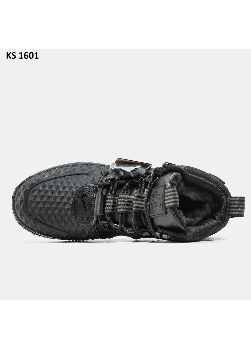 КРОСІВКИ ЖІНОЧІ NIKE LF1 DUCKBOOT BLACK BROWN НАЙК ДАКБУТ No Brand чорні демісезони (367175191)