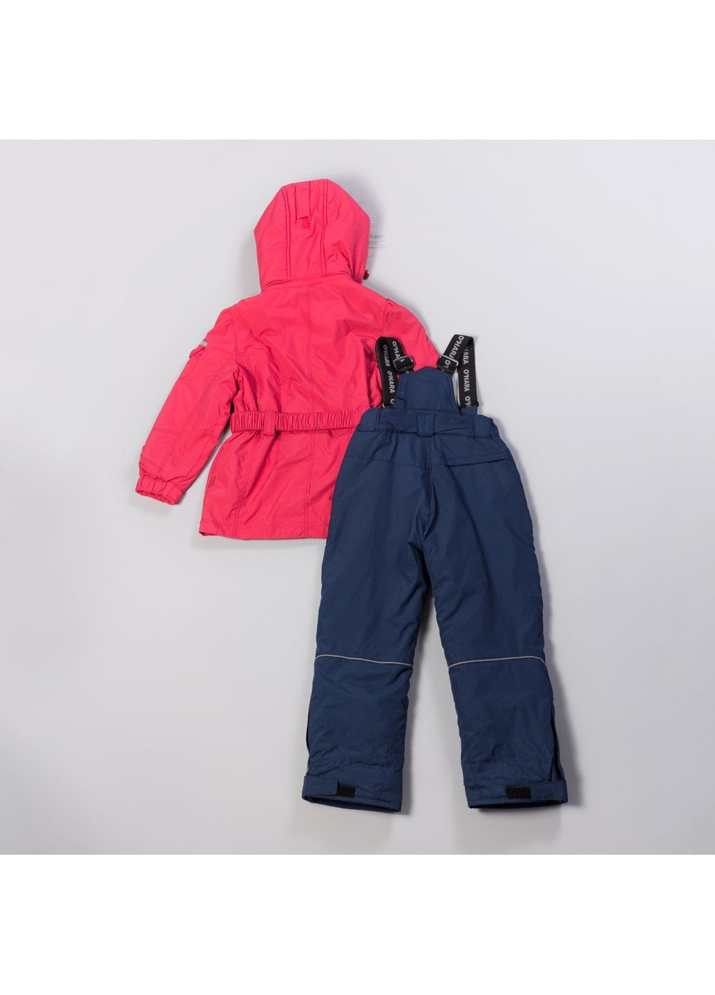 Кораловий зимній Пуховик Lenne