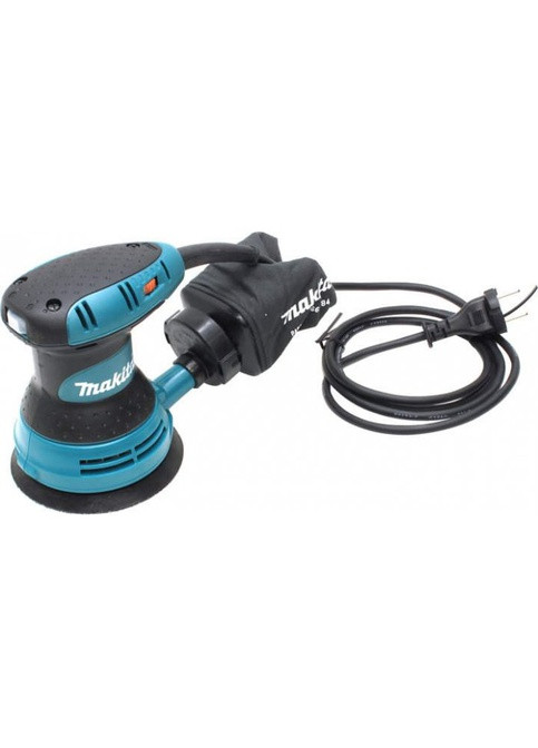Ексцентрикова шліфмашина BO5031 (300Вт, 123мм) з пилозбірником (4343) Makita (295032659)