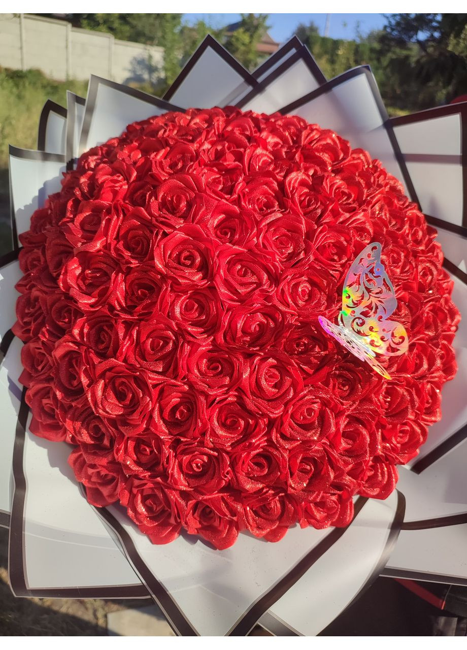 Букет з атласних стрічок No Brand (368672388)