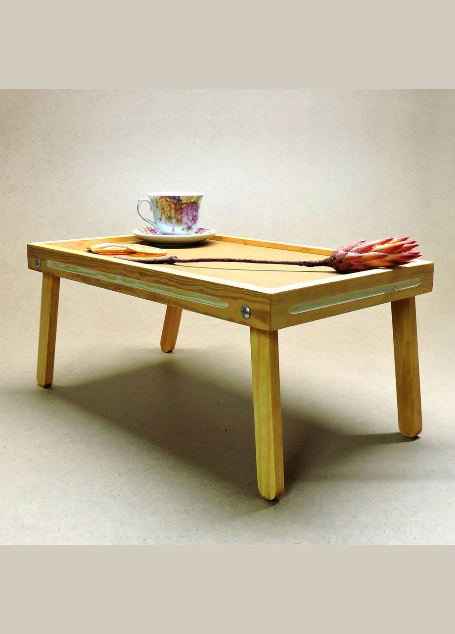 Столик-поднос для завтрака из дерева Орегон мартини (СТП-000133) No Brand (327845111)