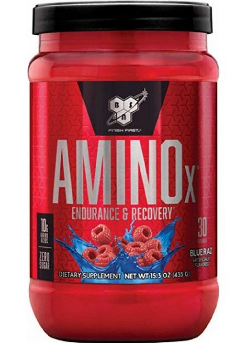 Аминокислота BCAA Amino X, 435 грамм Ежевика BSN (293416813)