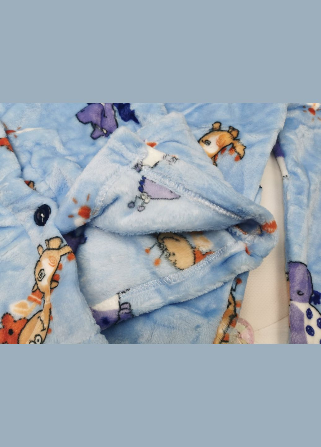 Комбінована всесезон утеплена піжама dinosaur 1950 No Brand