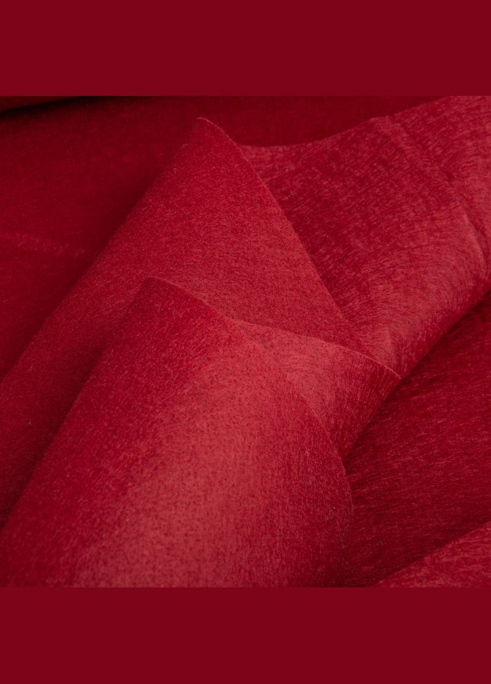 Фетр для рукоділля 100 см 175 г/м2 для творчості, виробів, декору, пошиття іграшок, бордовий нетканий матеріал IDEIA (347599617)