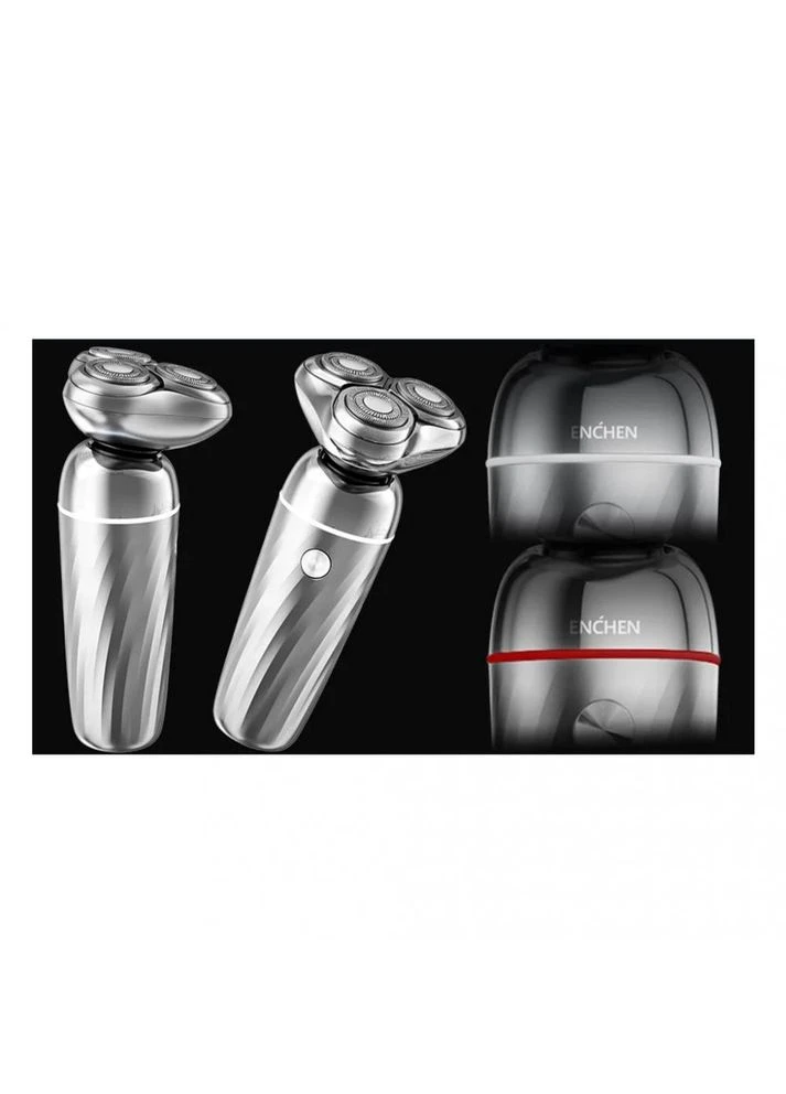 Електробритва чоловіча Rotary Shaver X7 Silver Enchen (316036021)