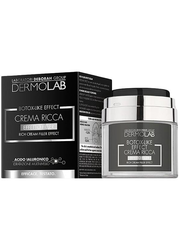 Deborah Крем для обличчя з ефектом ботоксу Dermolab Botox-Like Effect Cream 50ml (2-1163304) — Крем, Італія (371731394)