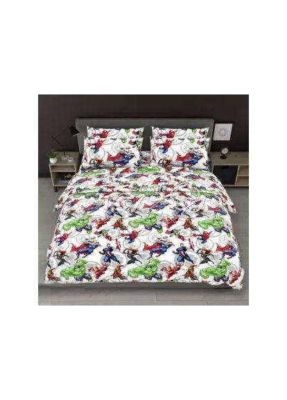 Детское постельное белье Бязь Голд "Супергерои" Полуторная 150х220 см No Brand (352474181)